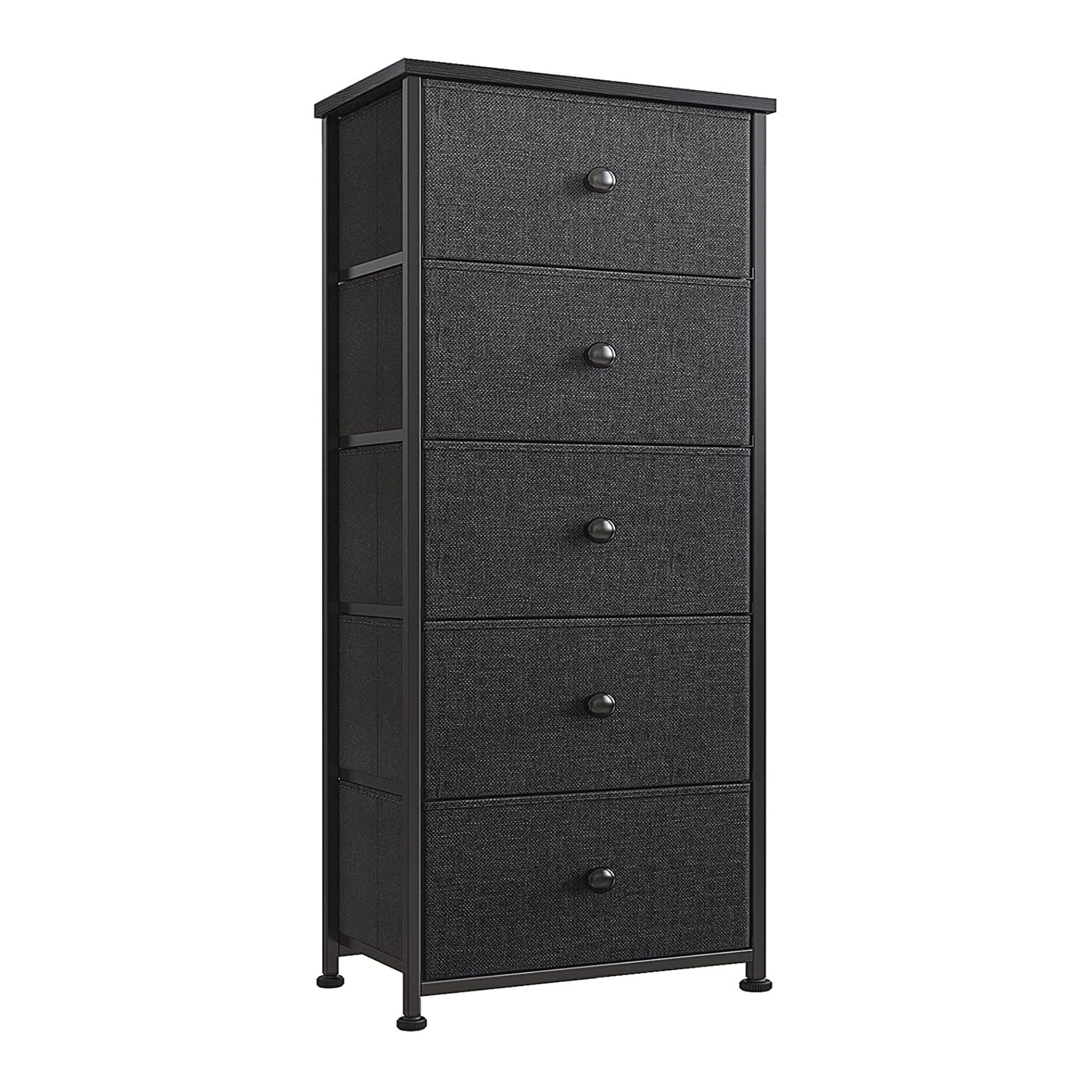 Foto 2 pulgar | Cajonera Fabato Fa5475blk color Negro 5 Niveles