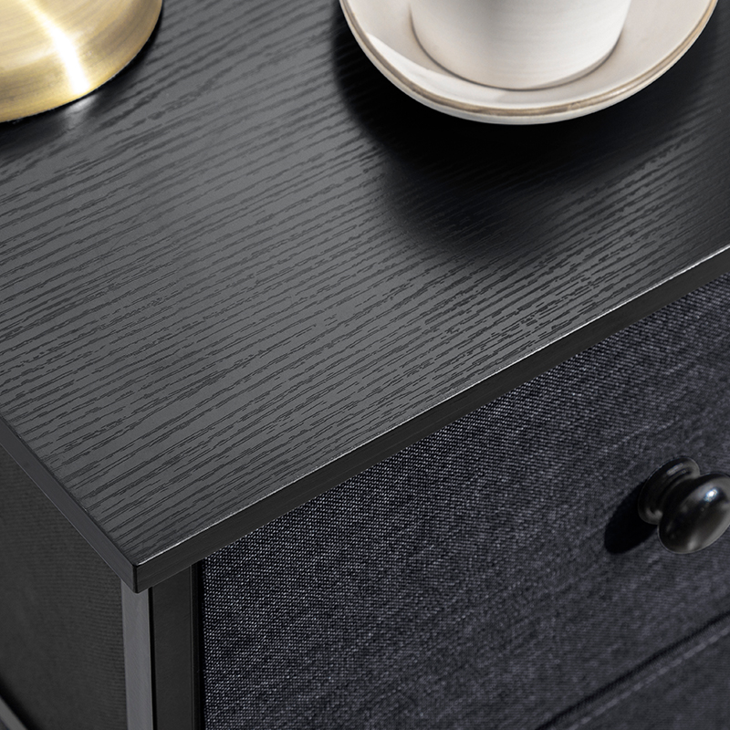 Foto 7 pulgar | Cajonera Fabato Fa5475blk color Negro 5 Niveles