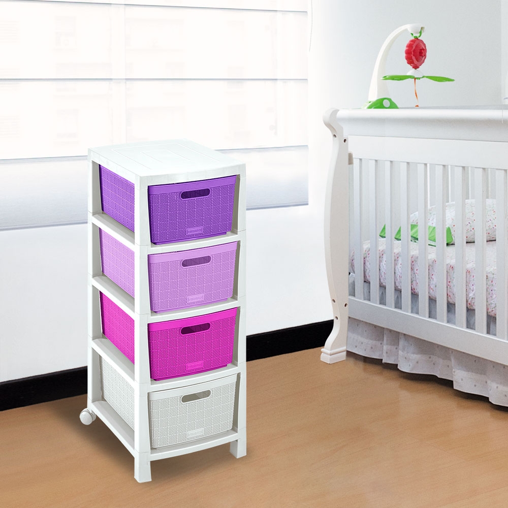 Foto 2 | Cajonera Rimax Fique 4 Gavetas Multicolor Infantil