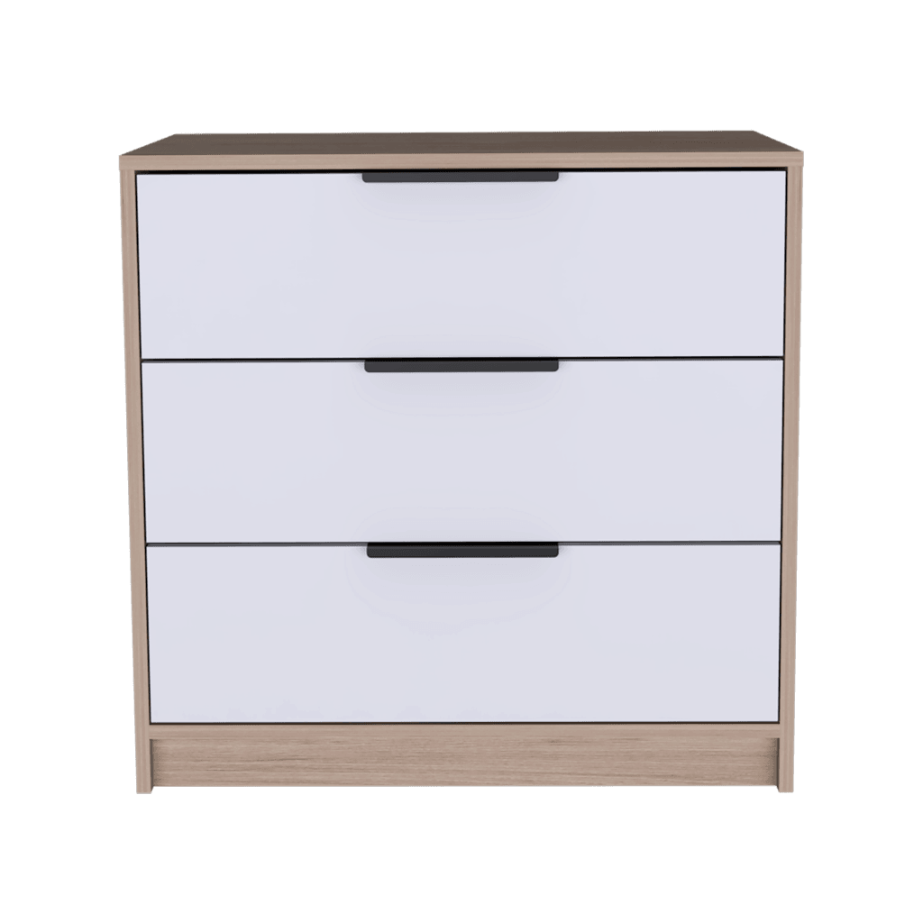 Foto 5 | Cómoda Organizador Wesley, Beige Y Blanco, Con Tres Cajones Organizadores.