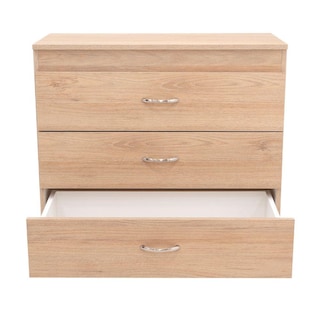 Foto 7 | Cómoda Organizador Conor Café Claro y Blanco con Tres Cajones Virtual Muebles