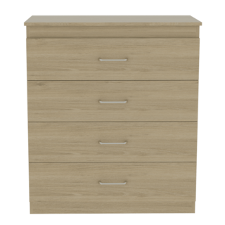 Foto 5 | Cómoda Organizador Marino, Beige Y Blanco, Con Cuatro Cajones Organizadores Y Manijas Metálicas