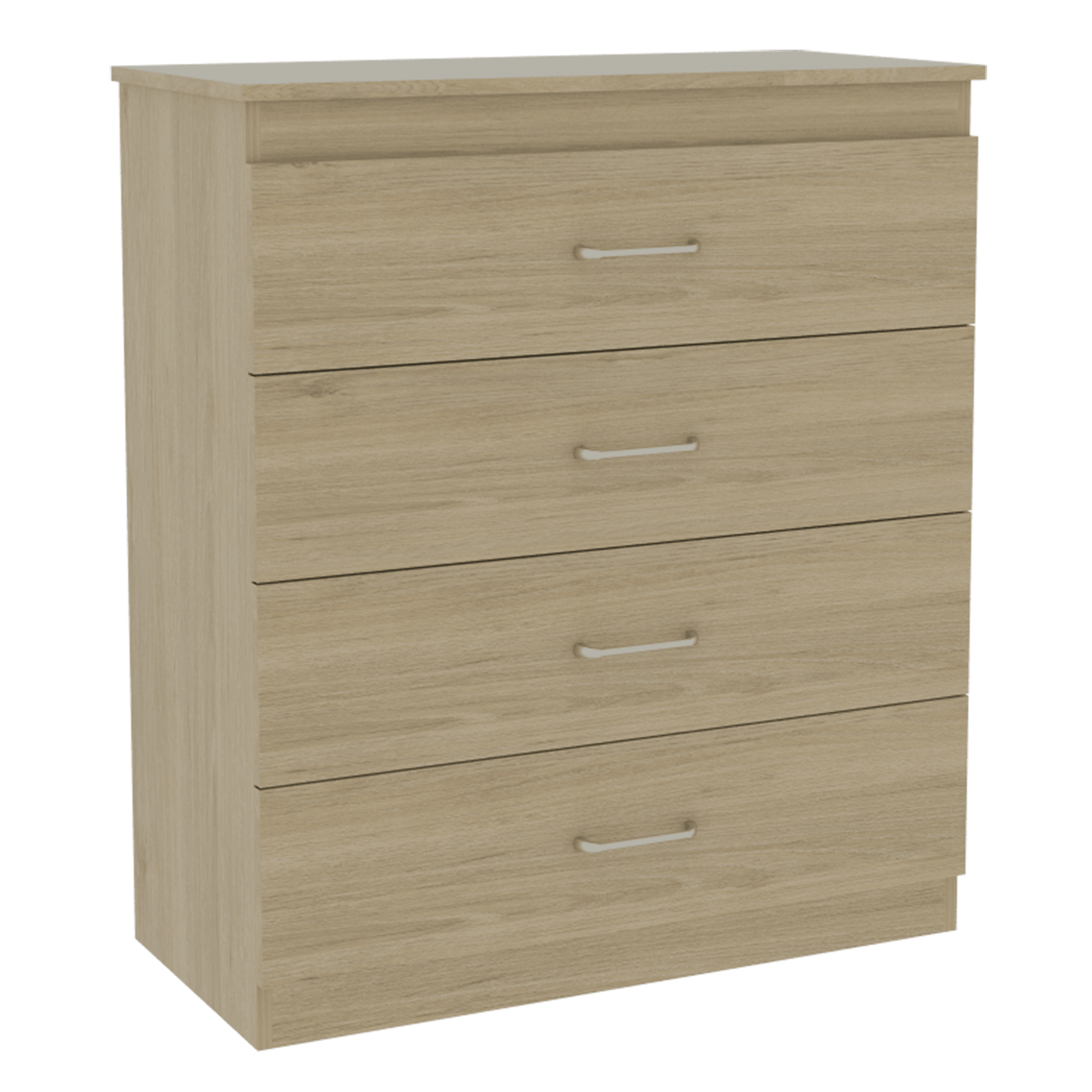 Foto 7 pulgar | Cómoda Organizador Marino, Beige Y Blanco, Con Cuatro Cajones Organizadores Y Manijas Metálicas