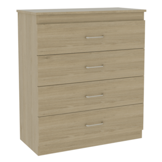 Foto 6 | Cómoda Organizador Marino, Beige Y Blanco, Con Cuatro Cajones Organizadores Y Manijas Metálicas