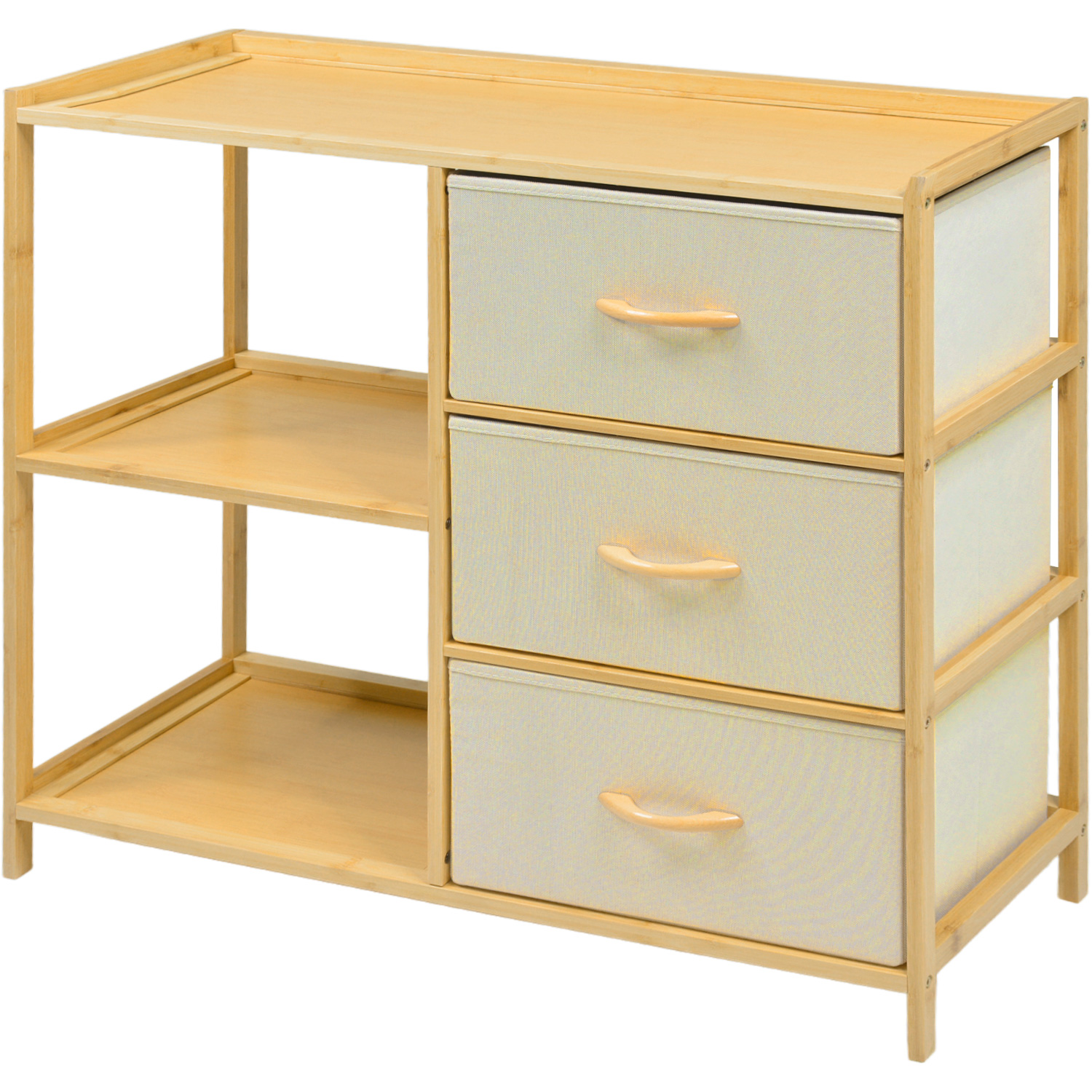 Cómoda Cajonera Rack & Pack 3 Cajones Estantes