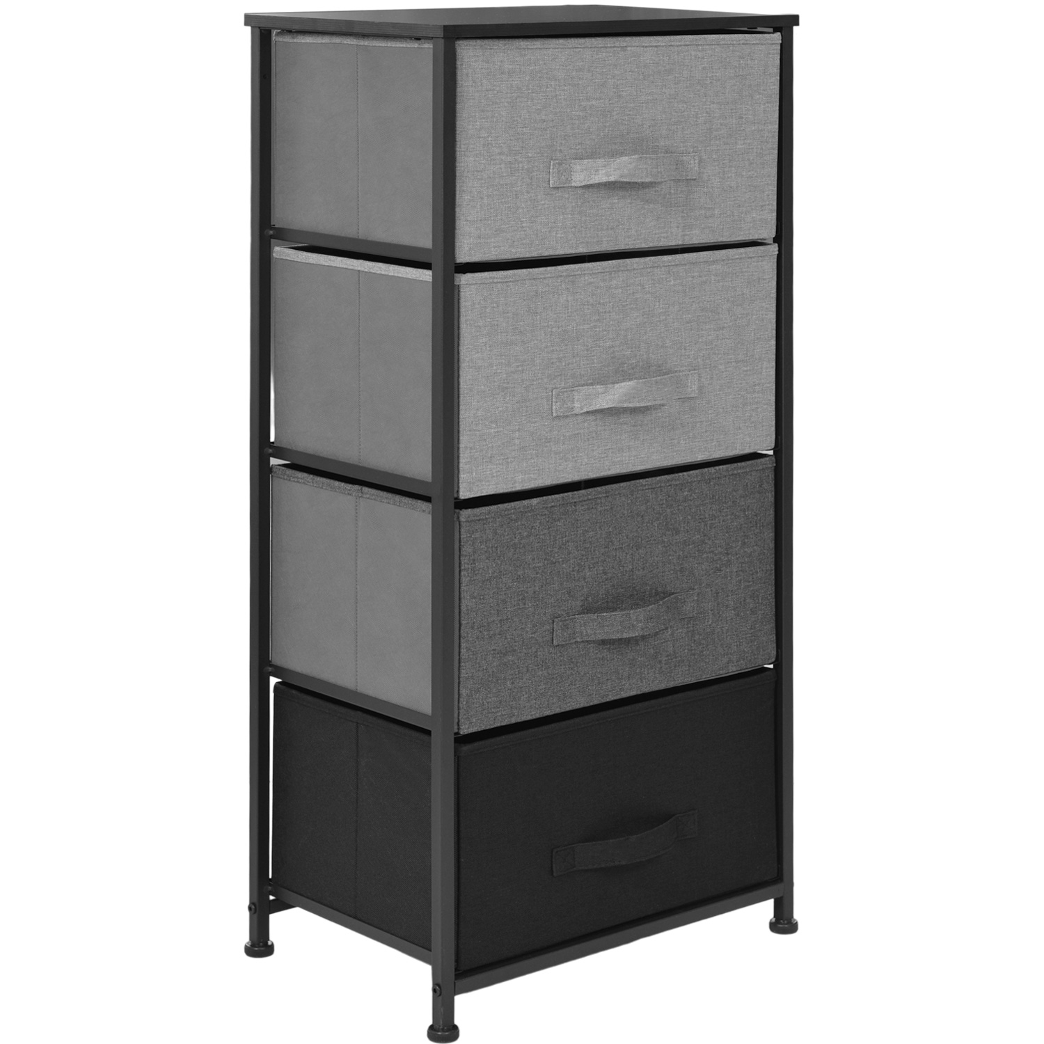 Foto 2 pulgar | Buró Organizador Rack & Pack 4 Cajones Negro