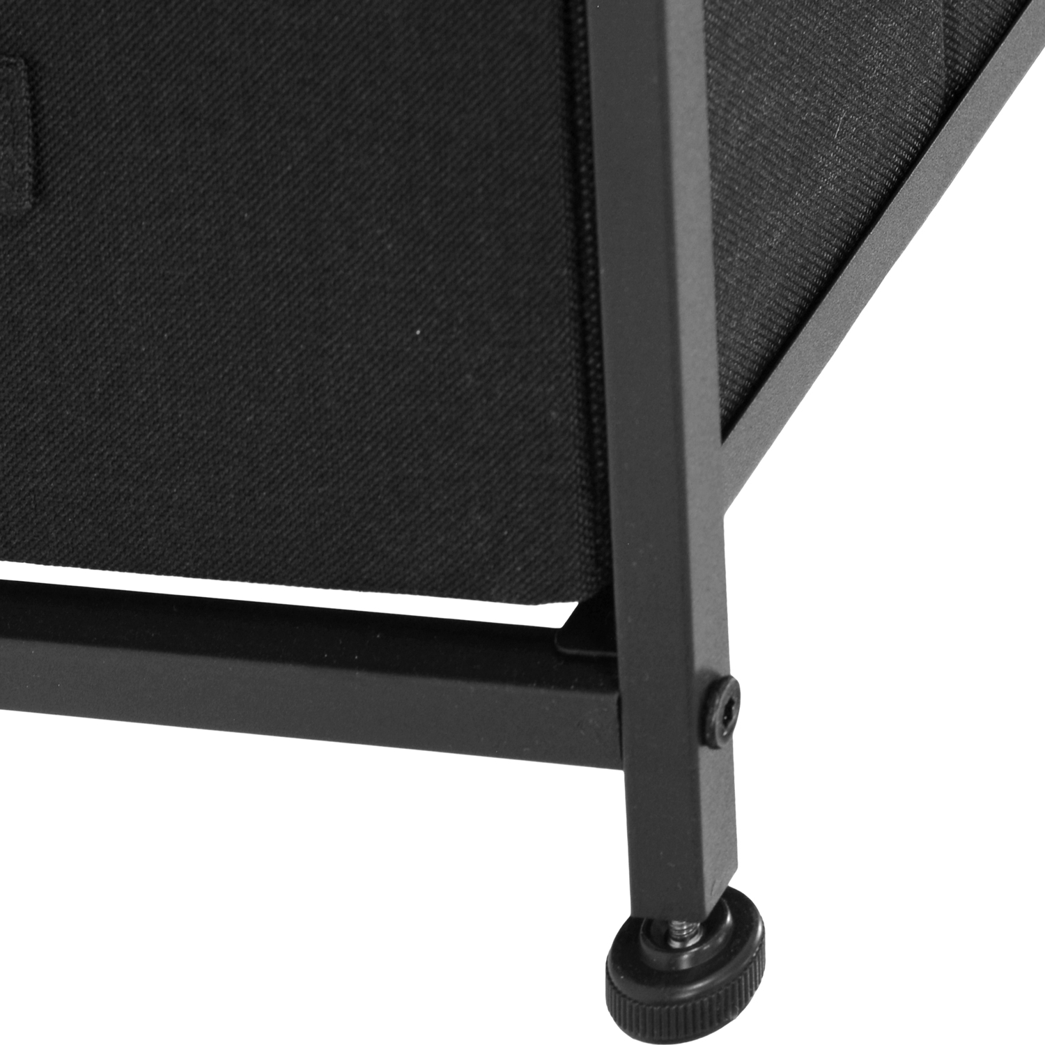 Foto 5 | Cómoda Rack & Pack Negra de Tela y Metal 5 Cajoneras