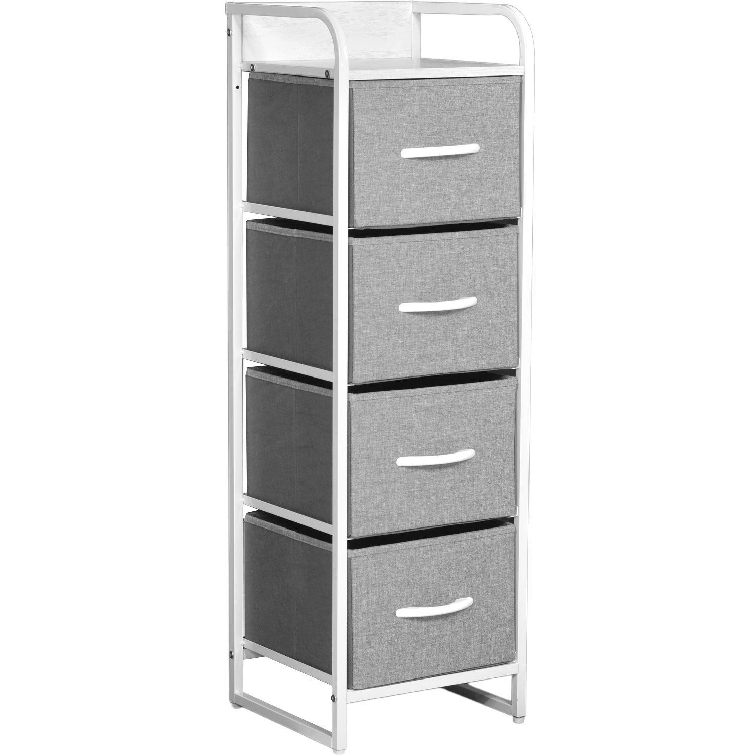 Foto 4 pulgar | Buró Torre Rack & Pack 4 Cajones Gris