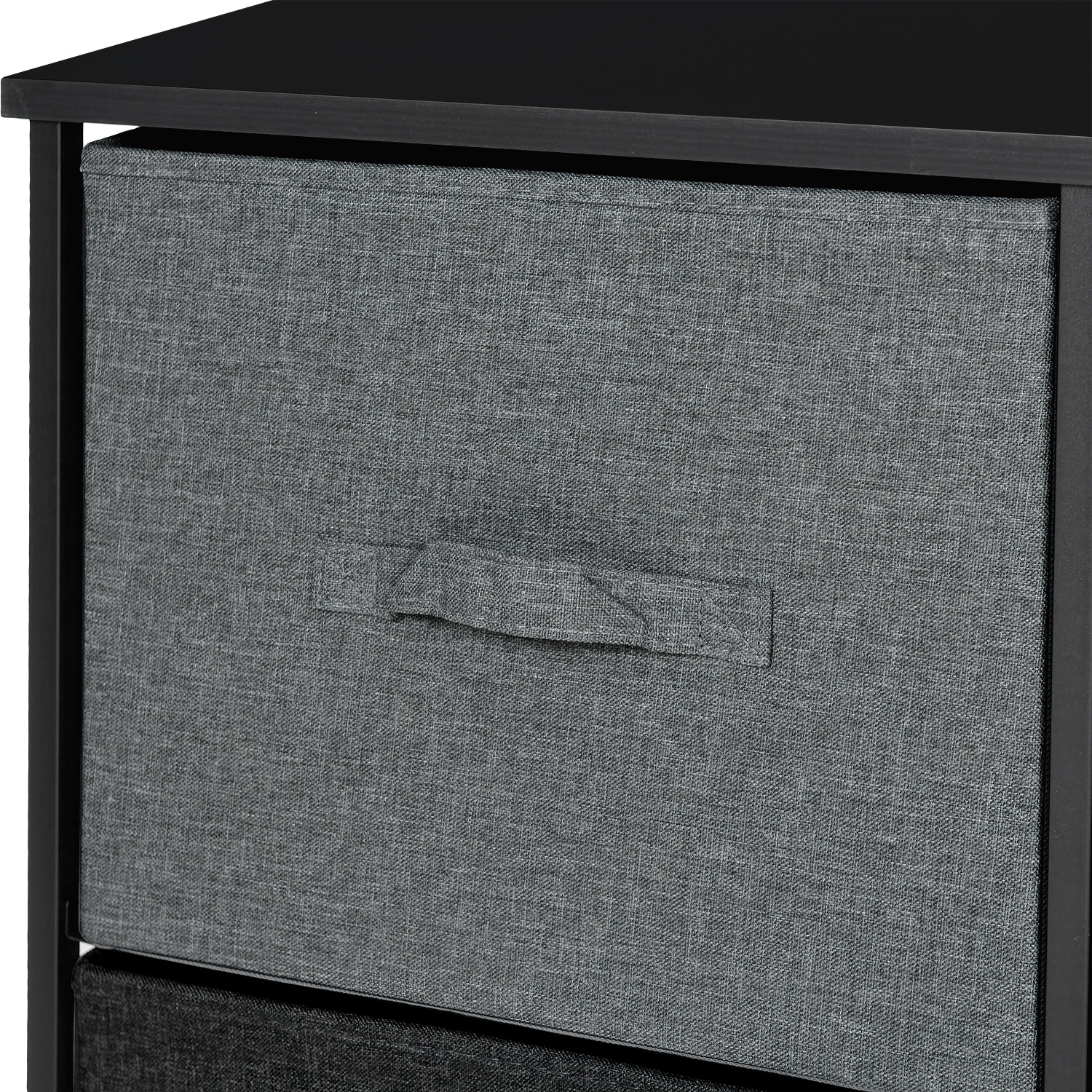Foto 6 pulgar | Mueble Organizador 5 Cajones Tela Moderno Negro