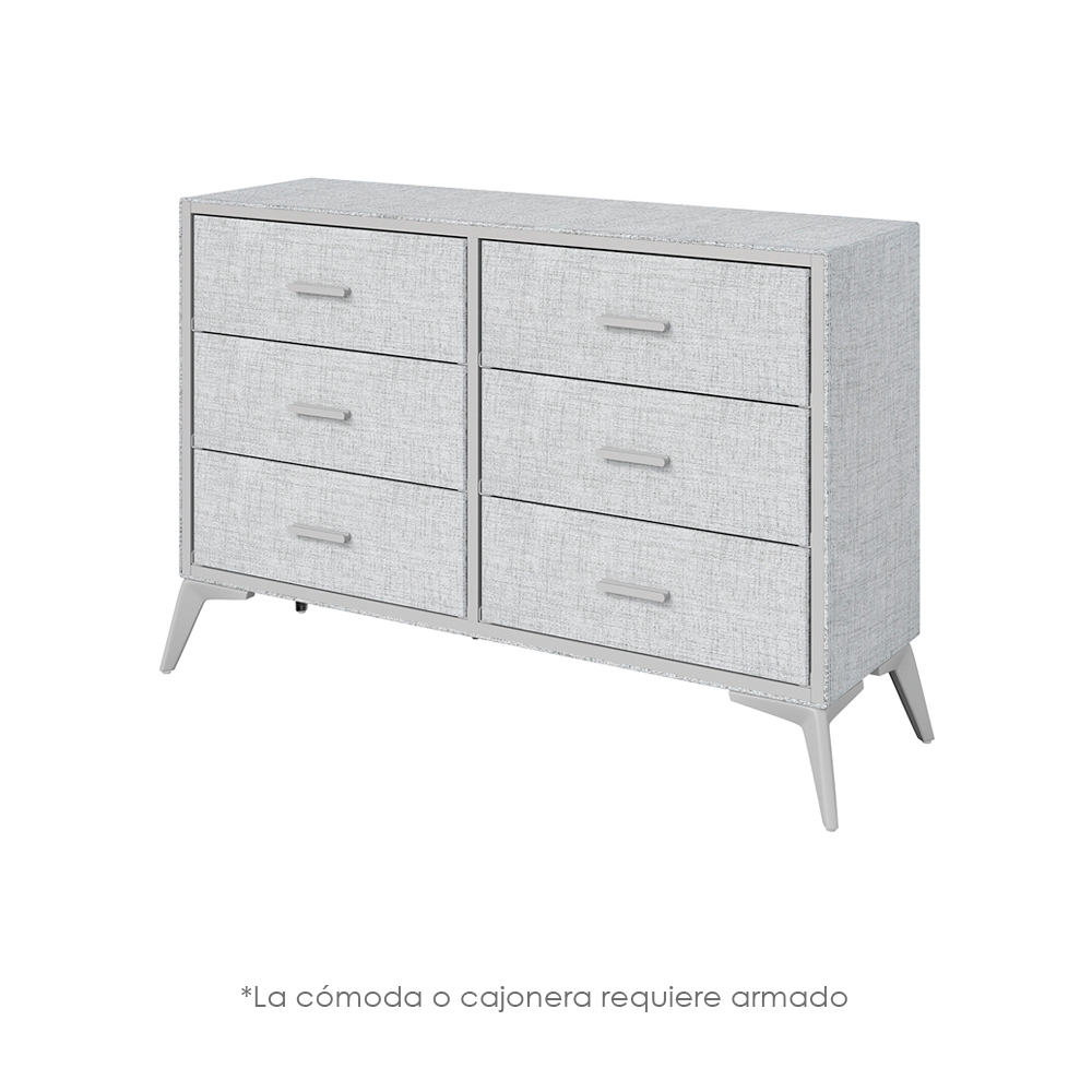 Foto 4 pulgar | Cómoda Ilios Innova Cajt6 Gris