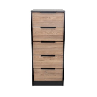 Foto 5 | Cómoda Organizador 5 Cajones Kaia, Color Wengue Y Miel