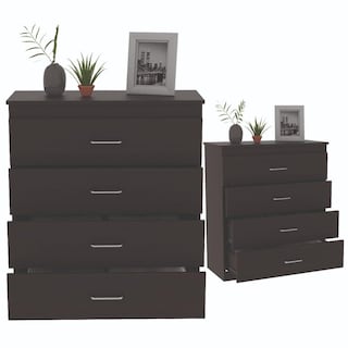 Foto 1 | Cómoda Organizador Marino, Wengue, Con Cuatro Cajones X2