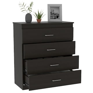Foto 3 | Cómoda Organizador Marino, Wengue, Con Cuatro Cajones X2