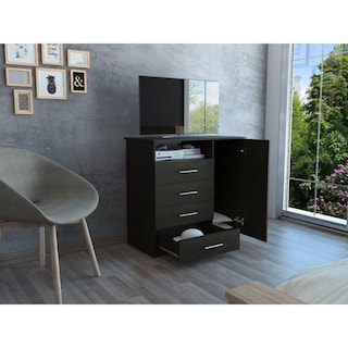 Foto 3 | Cómoda Organizador Barlovento Wengue X2 Virtual Muebles