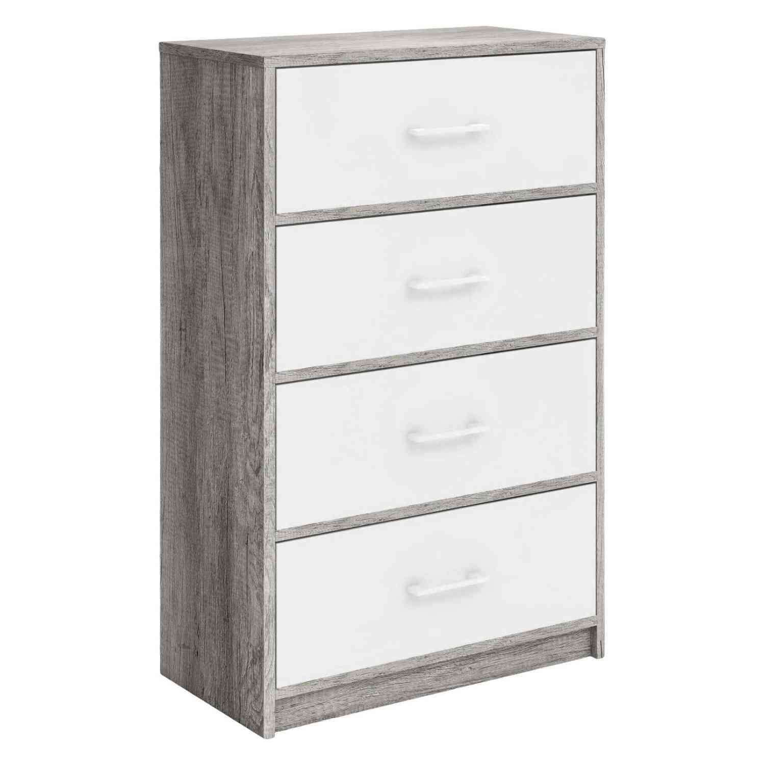 Foto 2 pulgar | Mueble Comoda Cajonera 4 Cajones Tela Estructura Acero Mdf