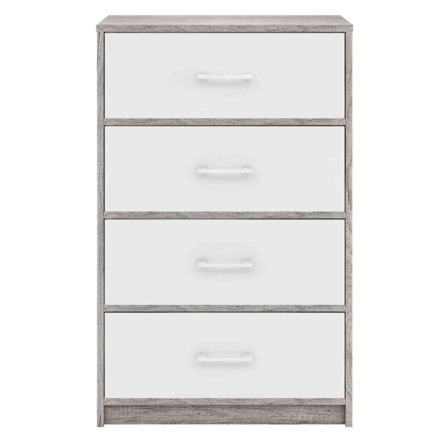 Foto 3 pulgar | Mueble Comoda Cajonera 4 Cajones Tela Estructura Acero Mdf