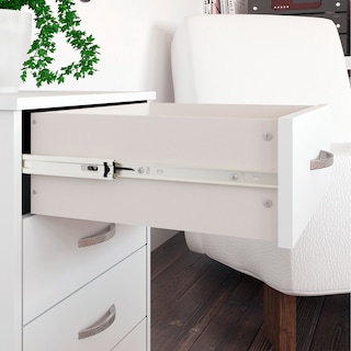Foto 4 | Cajonera − Nápoles. Cajonera Multiusos, Mueble Con Cajones, Credenza Cómoda Para Ropa, 4 Cajones