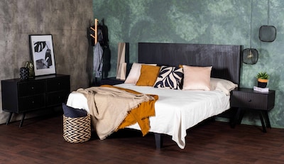 Foto 4 | Comoda Alterego de Madera Industrial Negro