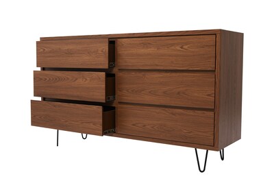 Foto 3 | Comoda Alterego de Madera Industrial Nogal