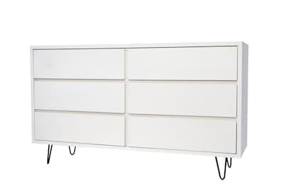 Foto 2 | Comoda Alterego de Madera Industrial Blanco