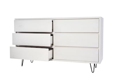 Foto 3 | Comoda Alterego de Madera Industrial Blanco