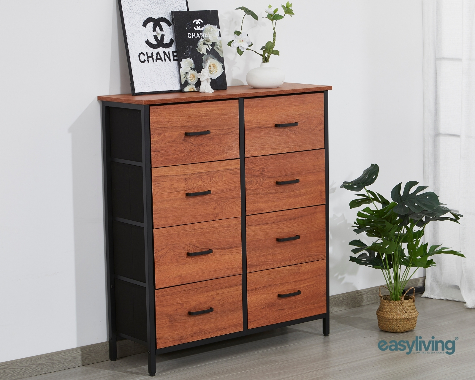 Foto 5 pulgar | Credenza y Organizador Easy Living Miller Negra