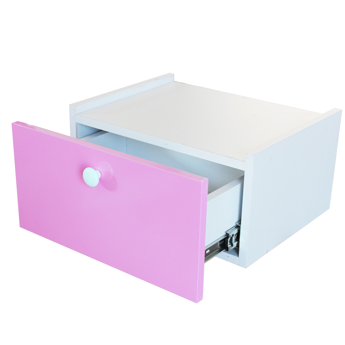 Cajonera Buro Mesa Fotante Mdf Recamara Lila