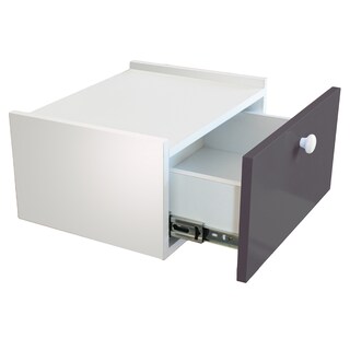 Foto 2 | Cajonera Buro Mesa Fotante Mdf Recamara Negro