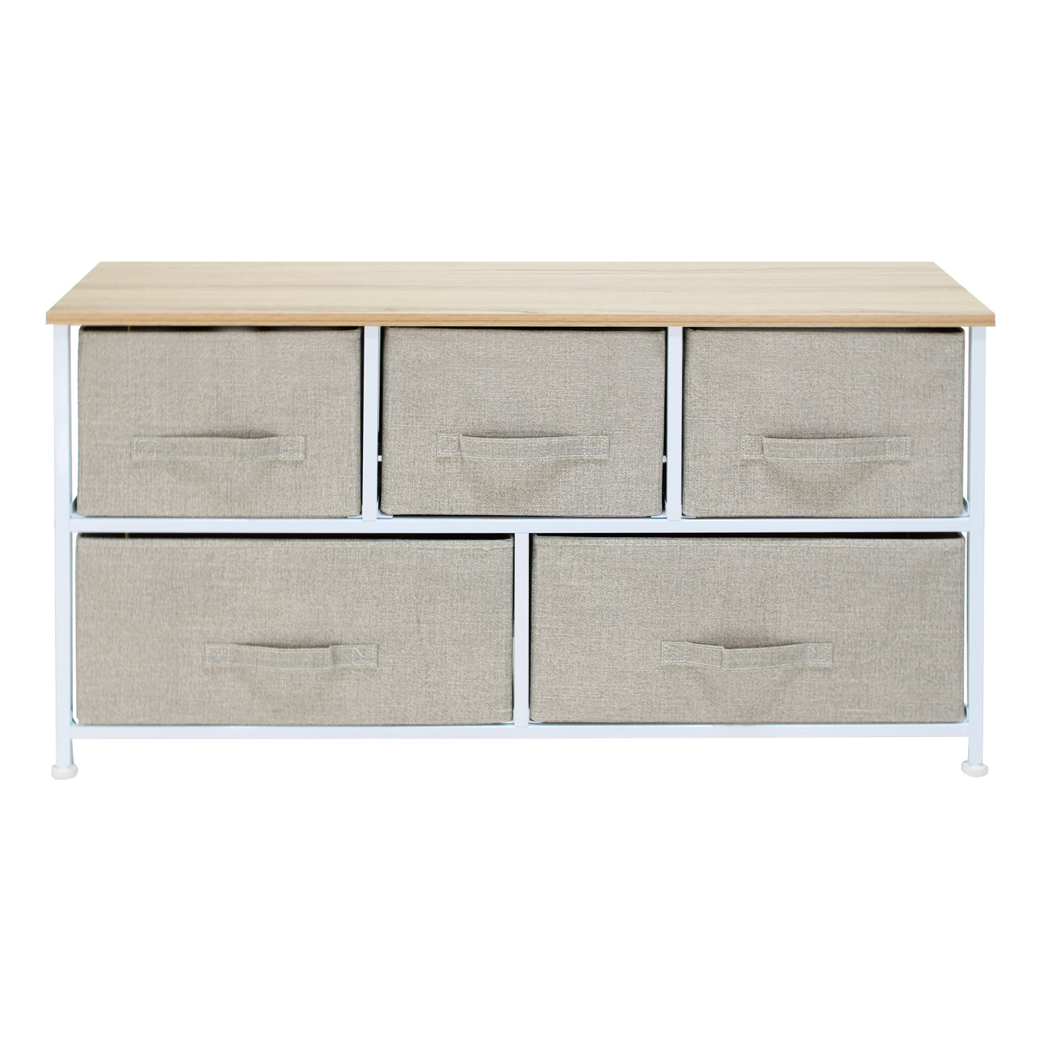 Foto 4 pulgar | Credenza Organizador Carintia 5 Cajones