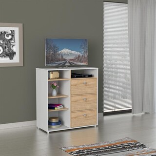 Foto 2 | Cómoda Eponine Maderkit Color Blanco/rovere