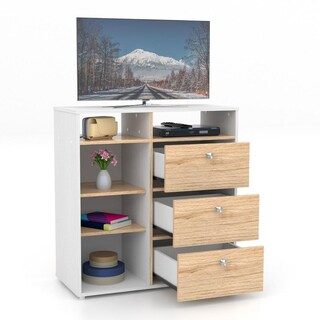 Foto 3 | Cómoda Eponine Maderkit Color Blanco/rovere