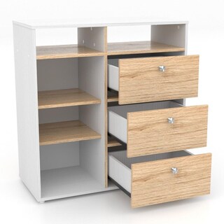 Foto 7 | Cómoda Eponine Maderkit Color Blanco/rovere