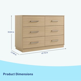 Foto 3 | Cómoda De Dormitorio Graco Essentials De 6 Cajones Driftwood Kids - Venta Internacional.