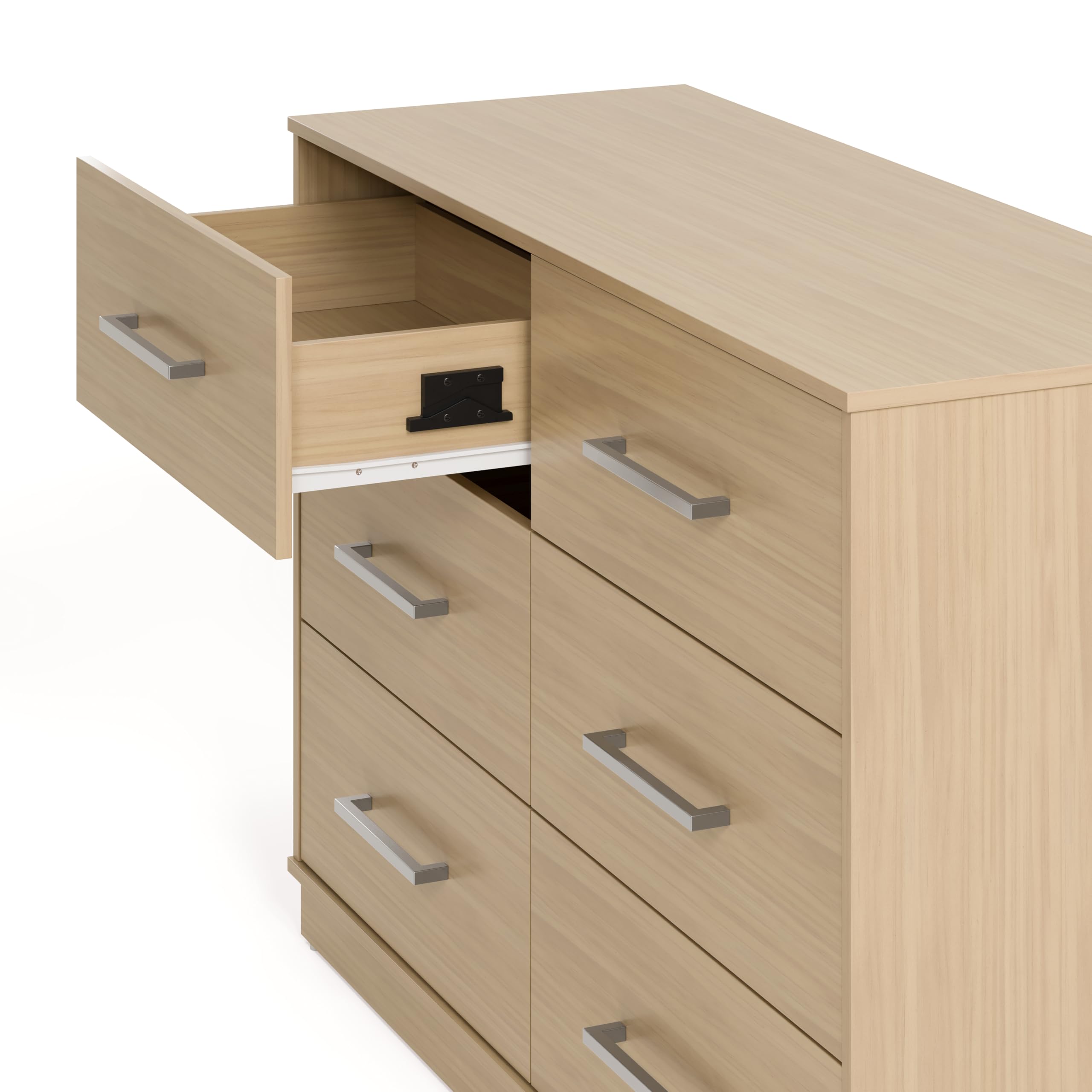 Foto 7 | Cómoda De Dormitorio Graco Essentials De 6 Cajones Driftwood Kids - Venta Internacional.