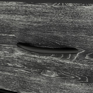 Foto 4 | Organizador Cajonera De 3 Cajones Y 3 Estantes Mu:4life 5l-804-on Oak Negro De Estructura Metal Y Cajones De Te