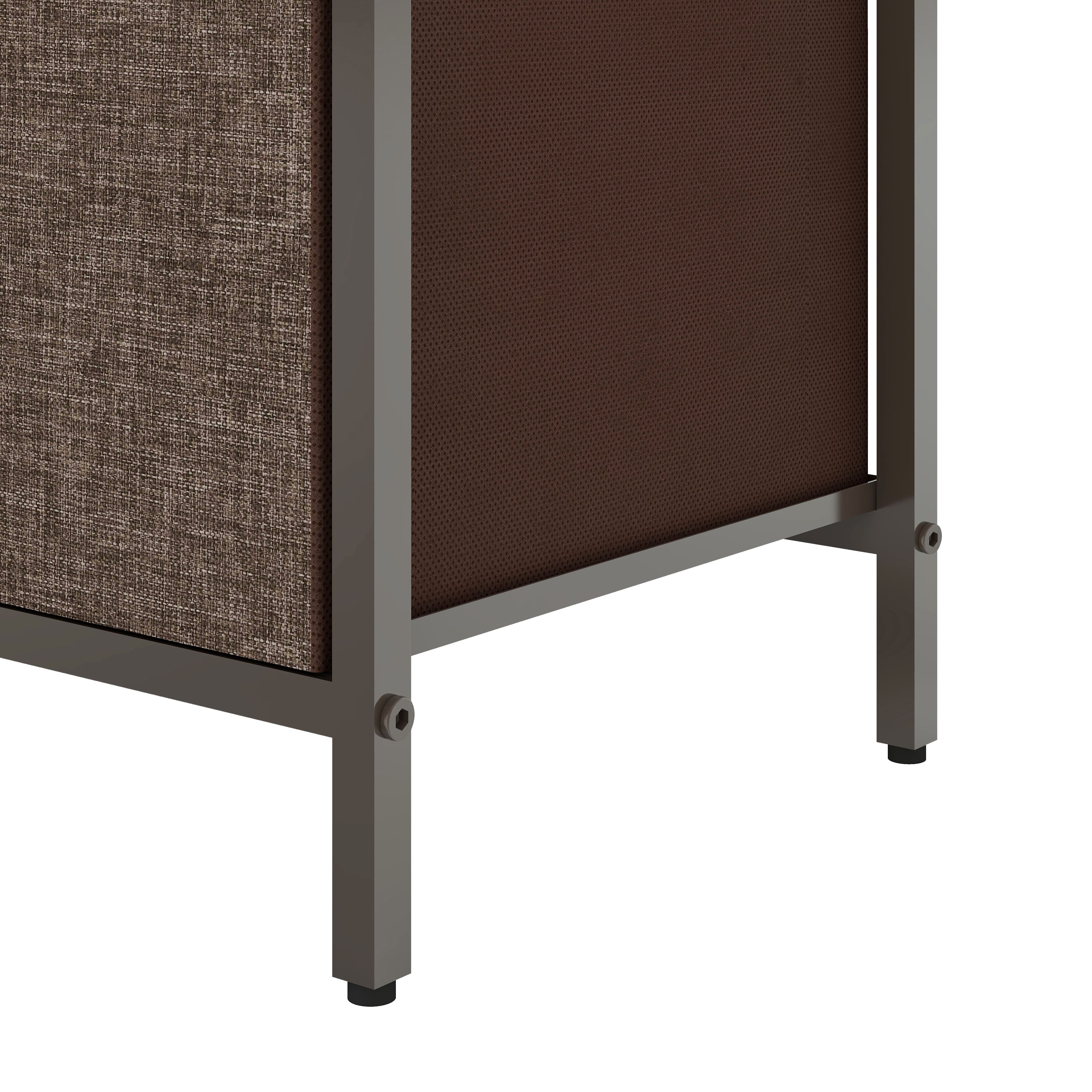 Foto 3 | Organizador Cajonera De 3 Cajones Y 3 Estantes Mu:4life 5l-804-mix Café Mixto De Estructura Metal Y Cajones De