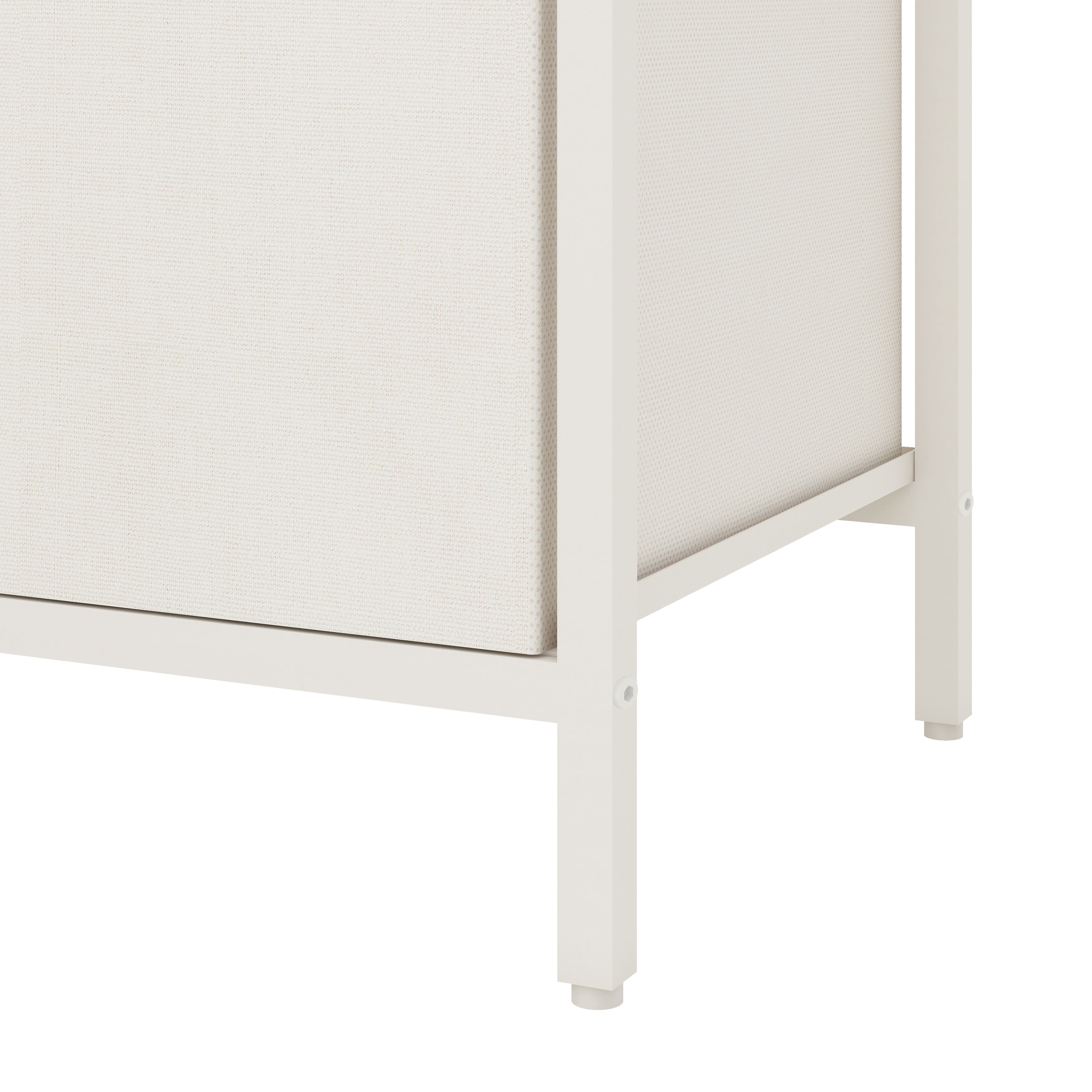 Foto 4 pulgar | Organizador Cajonera De 3 Cajones Y 3 Estantes Mu:4life 5l-804-white Blanco Crema De Estructura Metal Y Cajones