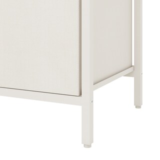 Foto 3 | Organizador Cajonera De 3 Cajones Y 3 Estantes Mu:4life 5l-804-white Blanco Crema De Estructura Metal Y Cajones