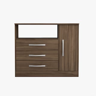 Foto 2 | Cómoda Cajonera Skal Con 3 Cajones 1 Puerta