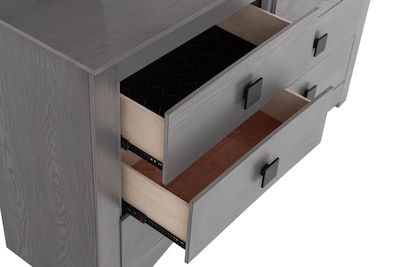 Foto 2 | Cómoda - Cajonera Con 6 Cajones Color Gris - Madera Industrializada