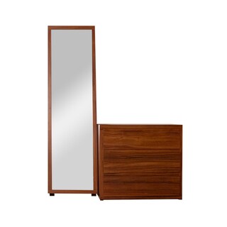 Foto 5 | Cómoda - Cajonera Con 3 Cajones Color Nogal - Chapa
