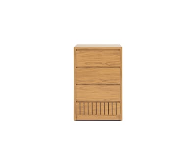 Foto 1 | Cómoda - Cajonera Con 4 Cajones Color Natural - Madera Industrializada