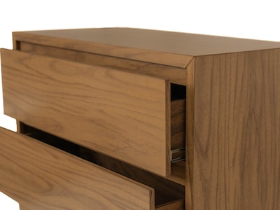 Foto 4 | Cómoda - Cajonera Con 4 Cajones Color Natural - Madera Industrializada