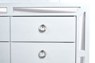 Foto 2 | Cómoda - Cajonera Con 6 Cajones Color Blanco - Madera Industrializada