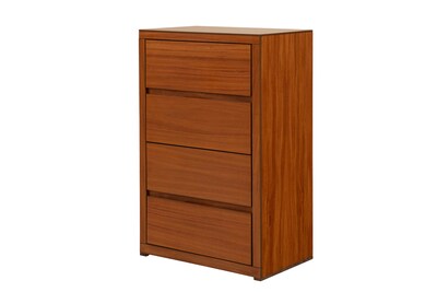 Foto 2 | Cómoda - Cajonera Con 4 Cajones Color Parota - Chapa