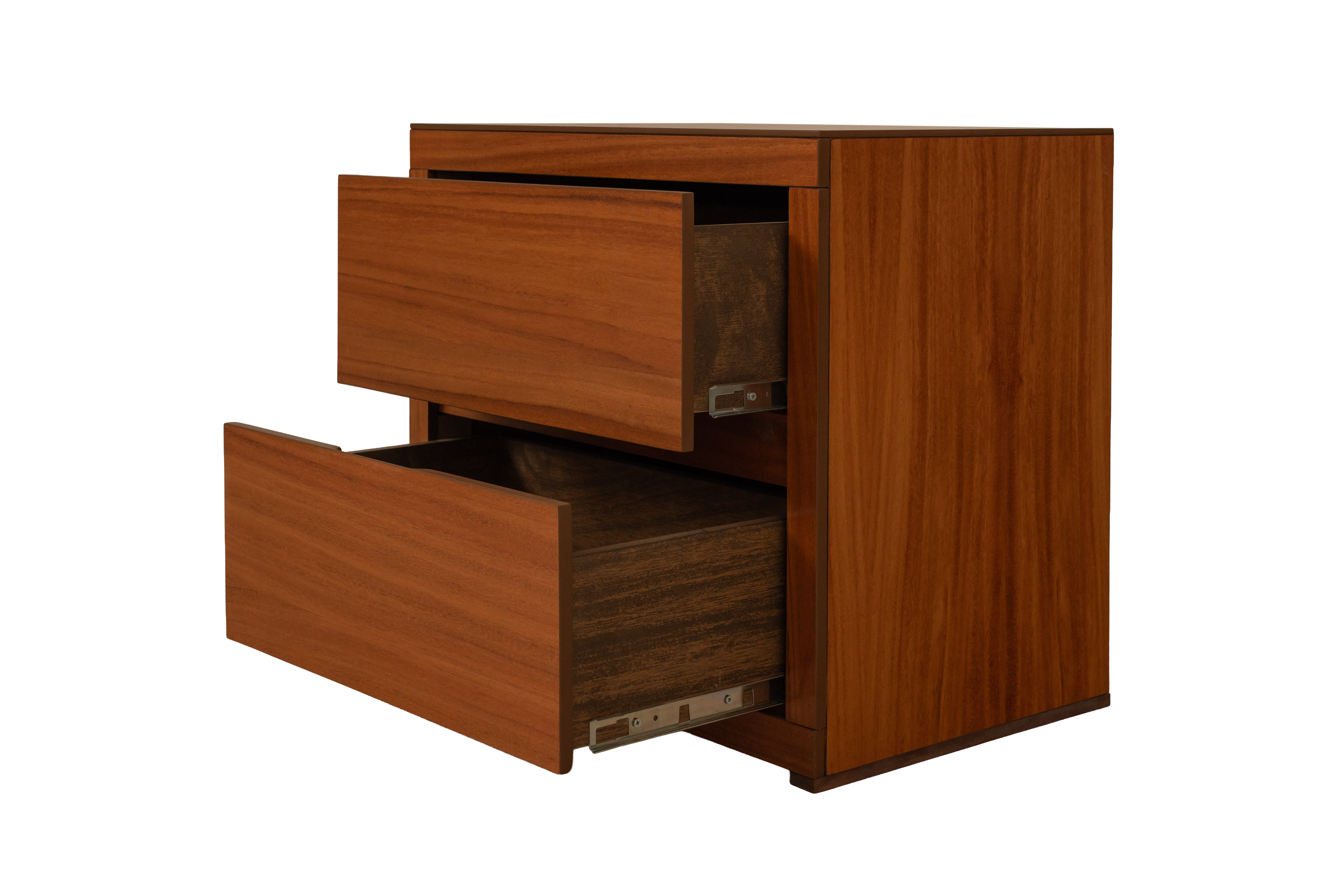 Foto 4 | Cómoda - Cajonera Con 4 Cajones Color Parota - Chapa