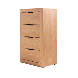 Foto 2 | Cómoda - Cajonera Con 4 Cajones Color Natural - Madera Industrializada