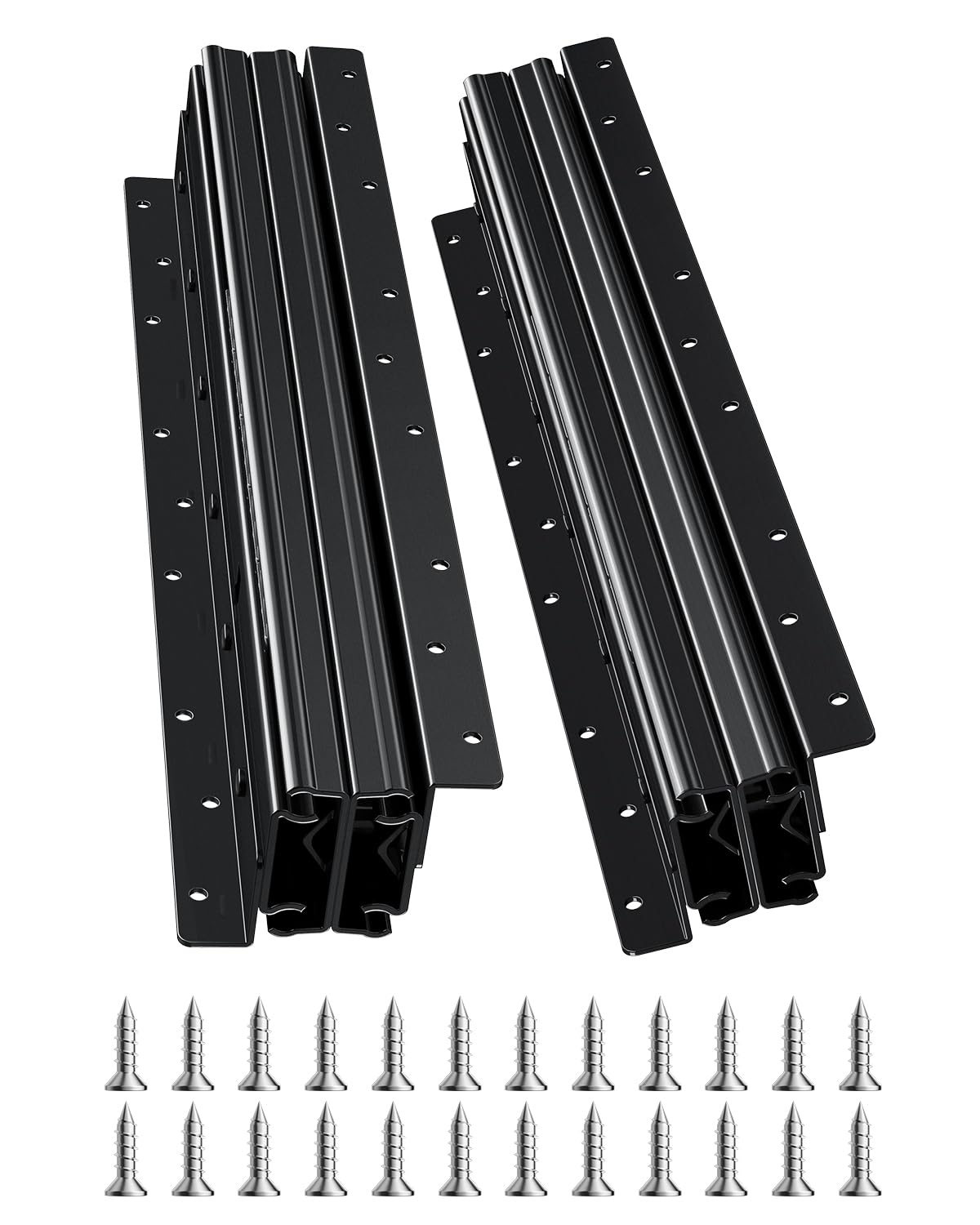 Foto 2 pulgar | Diapositivas Vevor Para Cajones, Bajo Encimera, Resistentes, 16-40 Pulgadas, Carga 118 Kg - Venta Internacional.