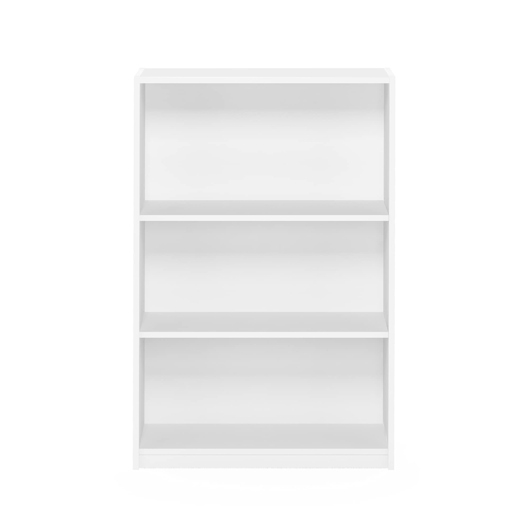 Foto 6 pulgar | Librería Furinno Jaya Simple Home, Estante Ajustable De 3 Niveles, Blanco - Venta Internacional.