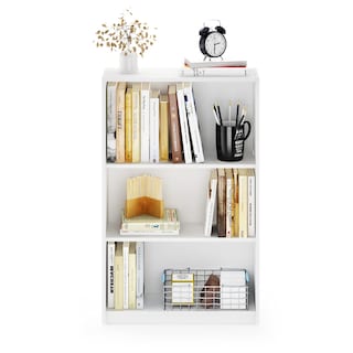 Foto 7 | Librería Furinno Jaya Simple Home, Estante Ajustable De 3 Niveles, Blanco - Venta Internacional.